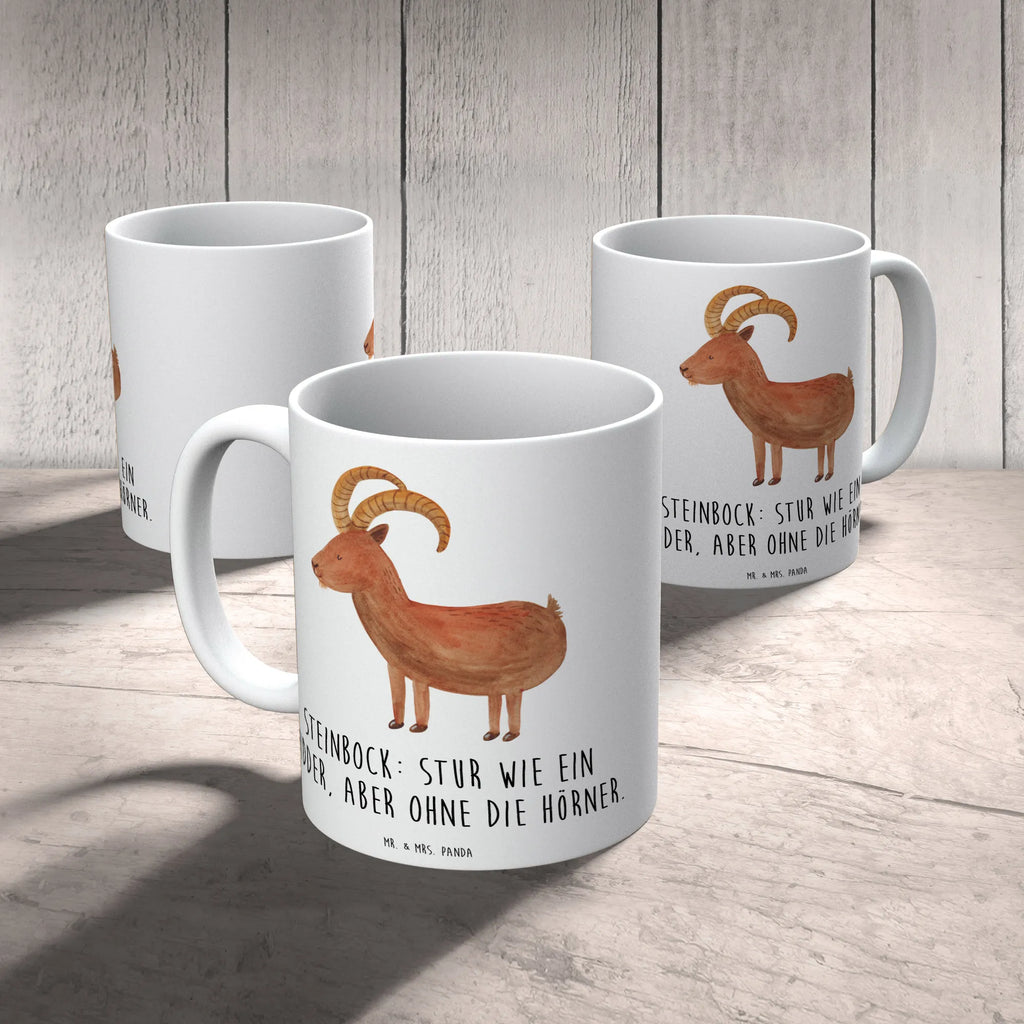 Mug Steinbock: Stur wie ein Widder, aber ohne die Hörner. Porzellantasse, Keramiktasse, Tasse mit Zitaten, Bürotasse, Tasse, Geschenktasse, Teetasse, Tasse mit Motiven, Kaffeetasse, Tierkreiszeichen, Sternzeichen, Horoskop, Astrologie, Aszendent