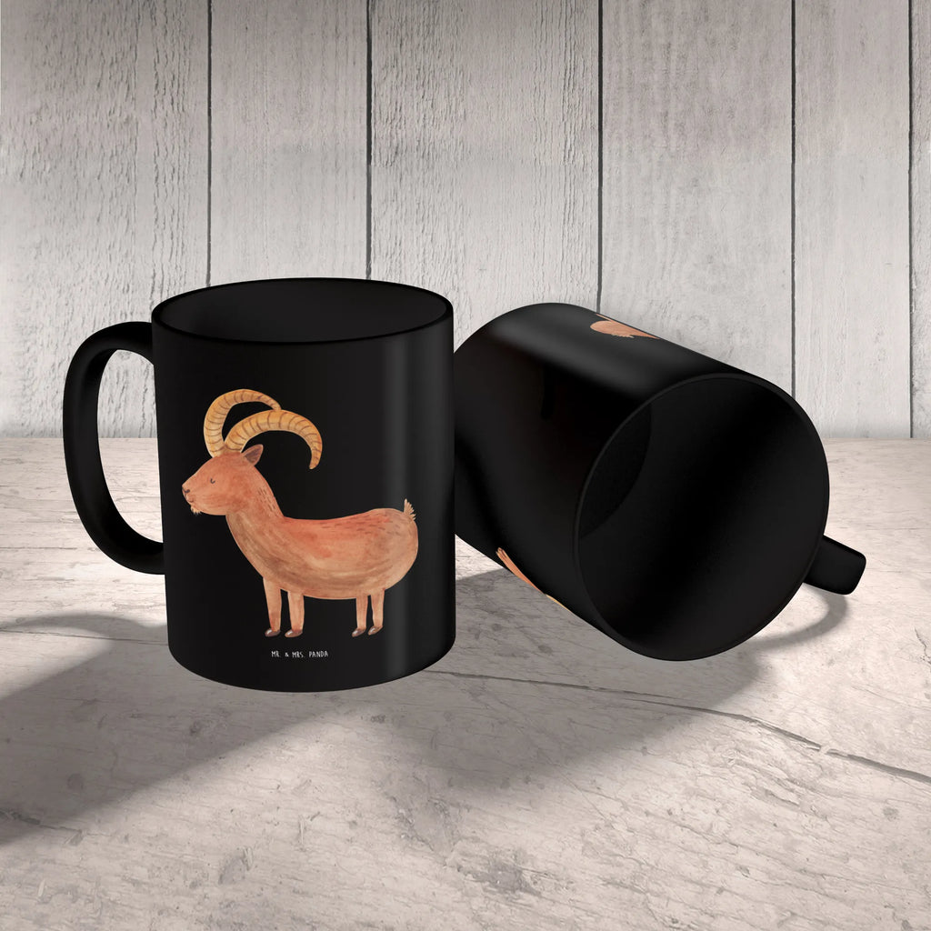 Tasse Steinbock Wecker Bürotasse, Teetasse, Tasse mit Zitaten, Tasse mit Motiven, Porzellantasse, Geschenktasse, Kaffeetasse, Tasse, Keramiktasse, Tierkreiszeichen, Sternzeichen, Horoskop, Astrologie, Aszendent