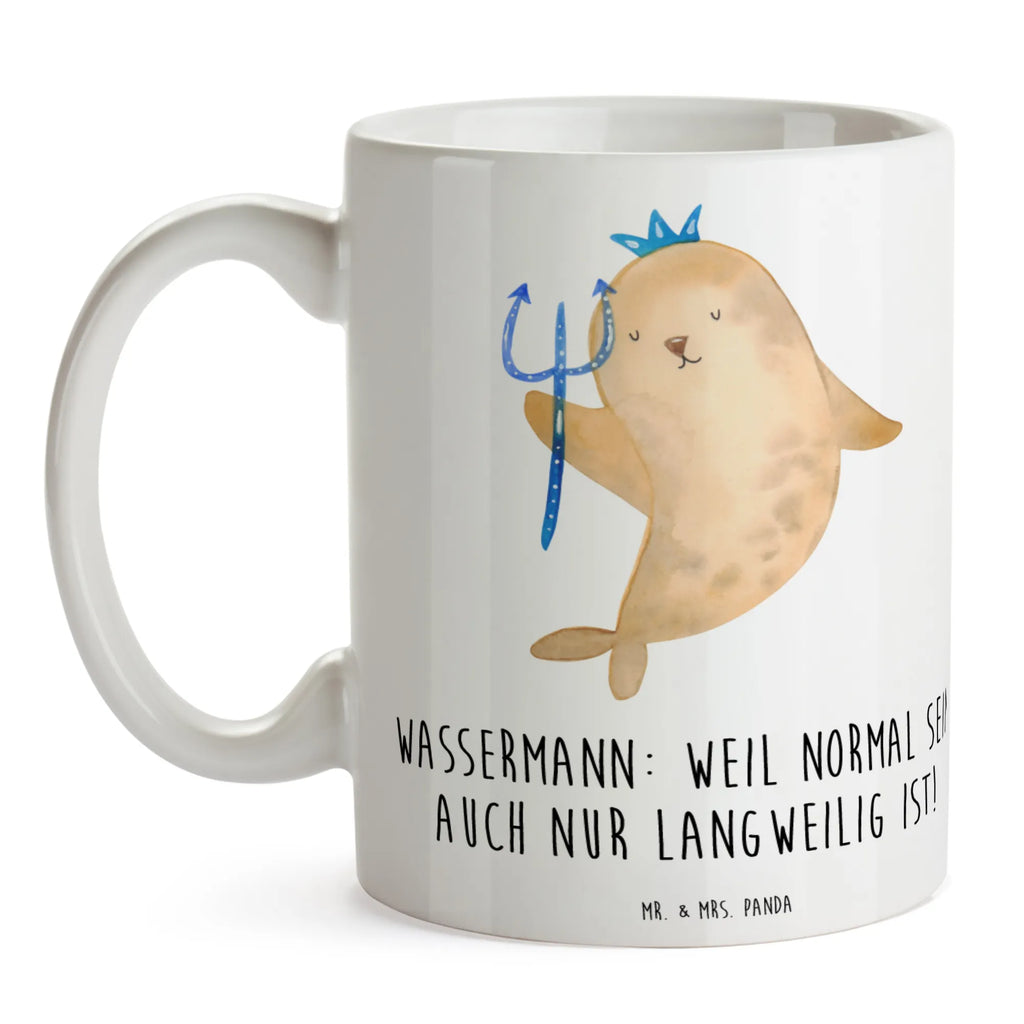 Tasse Wassermann Unikat Tasse, Teetasse, Geschenktasse, Tasse mit Motiven, Keramiktasse, Tasse mit Zitaten, Porzellantasse, Kaffeetasse, Bürotasse, Tierkreiszeichen, Sternzeichen, Horoskop, Astrologie, Aszendent