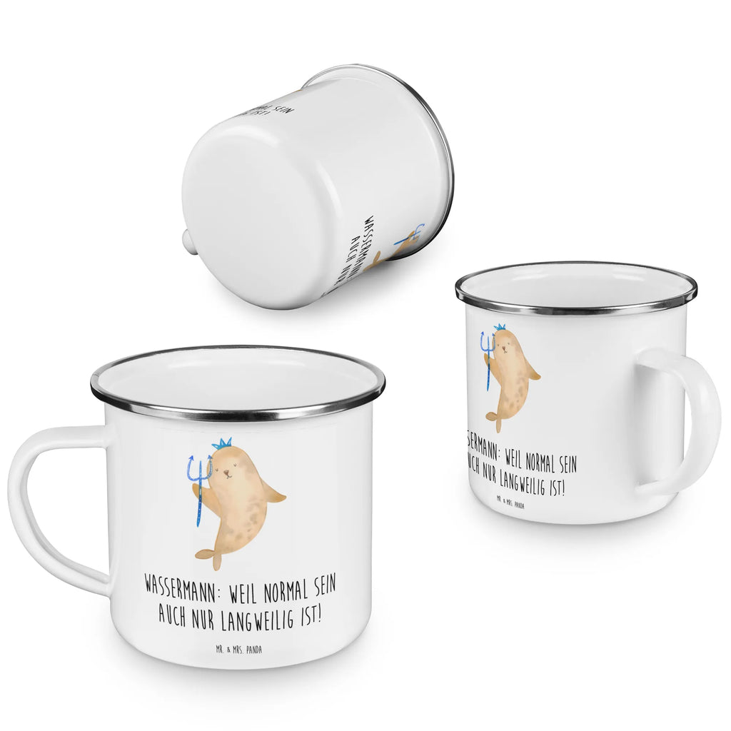Camping Emaille Tasse Wassermann Unikat metallbecher, Campingbecher, reisetasse, wandertasse, Tasse Emaille, Kaffeetasse, Teetasse, becher emaille, Pott, Tasse, Trinkbecher, Metalltasse, Emaille Becher, Reisebecher, Blechtasse, blechbecher, Teebecher, emaillebecher, Becher, Emailletasse, wanderbecher, Kaffeebecher, Emaille Tasse, Campingtasse, Sternzeichen, Tierkreiszeichen, Horoskop, Astrologie, Aszendent