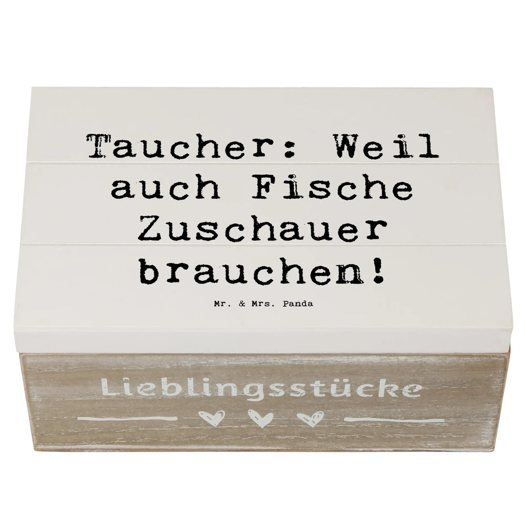 Wooden chest Saying Taucher: Weil auch Fische Zuschauer brauchen! Holzbox mit Deckel, holzschachtel, Holzkiste mit Deckel, Aufbewahrungsbox aus Holz, Holzkiste, Holzboxen, aufbewahrungsboxen, kiste holz, aufbewahrungskiste mit deckel, Aufbewahrungsbox, box holz, holzkästchen, holzschatulle, Holzkisten, Holz Aufbewahrungsbox, Aufbewahrungskiste, aufbewahrungstruhe, Holzbox, holztruhen, Box aus Holz, truhe holz, aufbewahrungskisten, Schatulle, Holztruhe, Aufbewahrungsbox Holz, Dankeschön, Sport, Auszeichnung, Gewinn, Sportler, Schenken, Sportart, Hobby, Danke, Geschenk