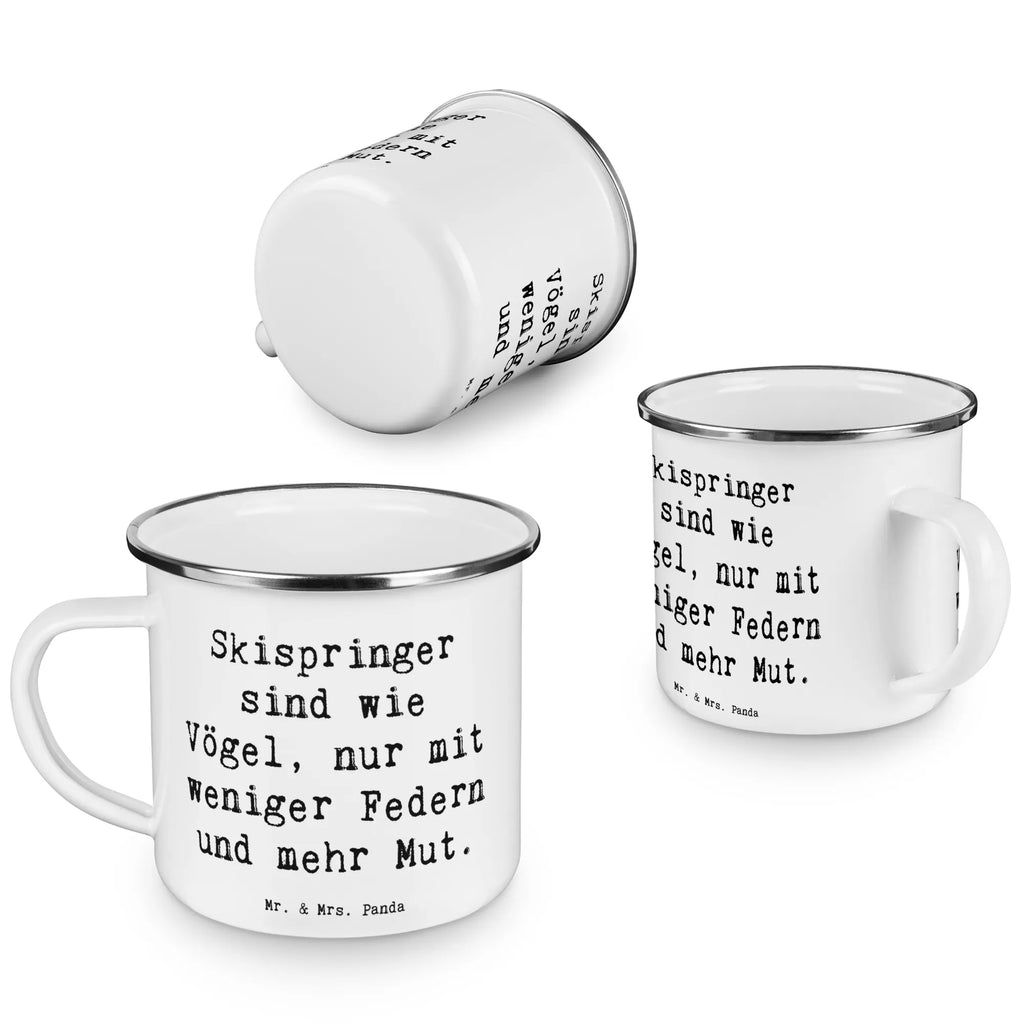 Enamel camping mug Saying Skispringer sind wie Vögel, nur mit weniger Federn und mehr Mut. Outdoor Becher, Outdoor Tasse, Emaille Becher Camping, Emaille Tassen, Camping Becher Edelstahl, Emaille Tasse Camping, Metalltasse, Campingtassen, Emaille Becher, Emaille Trinkbecher, Emailletasse, Blechtasse, Camping Tasse Emaille, Blechtasse Outdoor, Trinkbecher, Campingbecher, Emaille Campingbecher, Camping Tassen Emaille, Edelstahl Trinkbecher, Kaffee Blechtasse, Metalltasse für Camping, Emaille Tasse, Camping Becher, Camping Tassen, Tasse Emaille, Camping Tasse Metall, Tasse Camping, Blechtassen, Campingtasse, Metall Tasse, Geschenk, Sport, Sportart, Hobby, Schenken, Danke, Dankeschön, Auszeichnung, Gewinn, Sportler