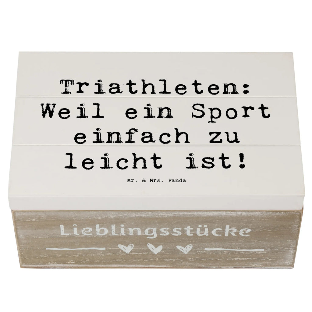 Holzkiste Spruch Triathlon Helden Schatulle, Schatzkiste, Erinnerungskiste, Truhe, XXL, Geschenkbox, Holzkiste, Geschenkdose, Aufbewahrungsbox, Dekokiste, Kiste, Erinnerungsbox, Geschenk, Sport, Sportart, Hobby, Schenken, Danke, Dankeschön, Auszeichnung, Gewinn, Sportler