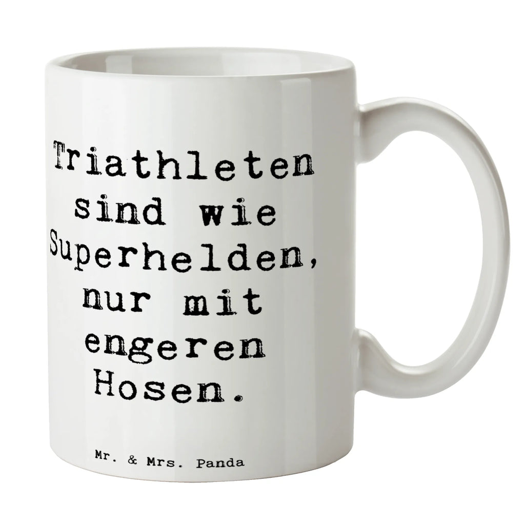 Tasse Spruch Triathlon Superheld Kaffeetasse, Tasse mit Motiven, Tasse mit Zitaten, Porzellantasse, Bürotasse, Geschenktasse, Tasse, Teetasse, Keramiktasse, Geschenk, Sport, Sportart, Hobby, Schenken, Danke, Dankeschön, Auszeichnung, Gewinn, Sportler