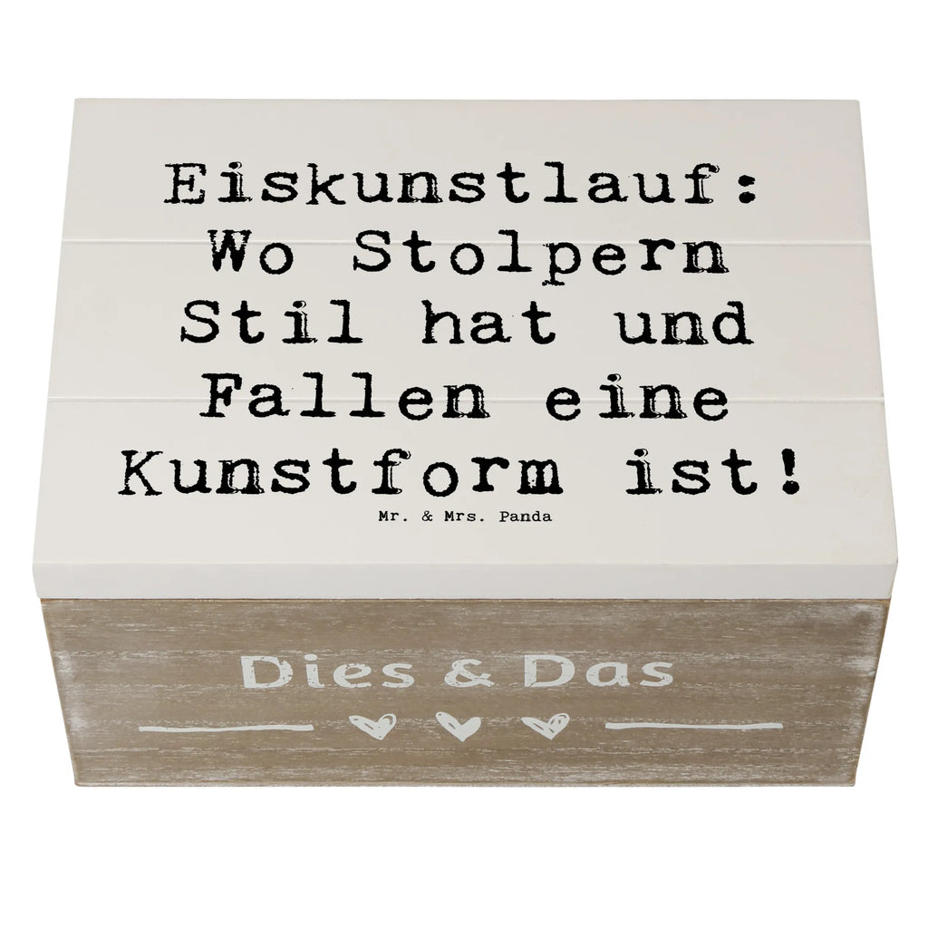 Holzkiste Spruch Eiskunstlauf Kunst XXL, Truhe, Erinnerungskiste, Geschenkbox, Geschenkdose, Schatzkiste, Kiste, Erinnerungsbox, Holzkiste, Aufbewahrungsbox, Dekokiste, Schatulle, Geschenk, Sport, Sportart, Hobby, Schenken, Danke, Dankeschön, Auszeichnung, Gewinn, Sportler