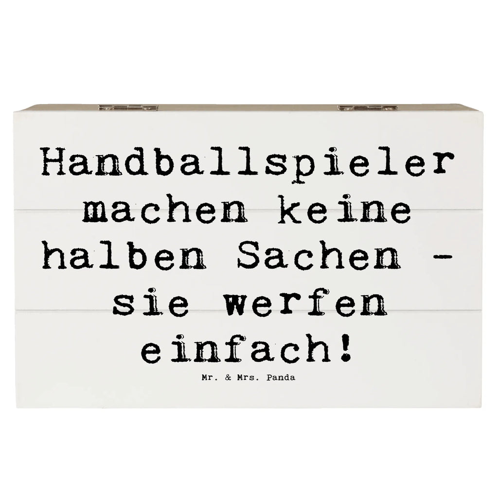 Holzkiste Spruch Handball Wurf Schatzkiste, Geschenkdose, Truhe, XXL, Holzkiste, Kiste, Geschenkbox, Erinnerungsbox, Erinnerungskiste, Aufbewahrungsbox, Schatulle, Dekokiste, Geschenk, Sport, Sportart, Hobby, Schenken, Danke, Dankeschön, Auszeichnung, Gewinn, Sportler