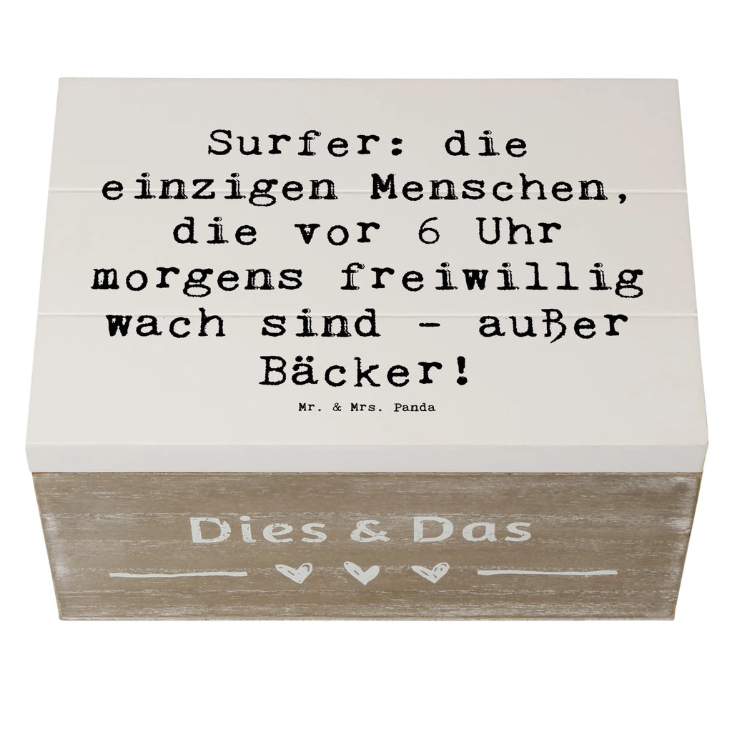 Holzkiste Spruch Surfen Frühaufsteher Schatzkiste, Schatulle, Kiste, Truhe, Dekokiste, XXL, Geschenkbox, Aufbewahrungsbox, Geschenkdose, Erinnerungsbox, Holzkiste, Erinnerungskiste, Geschenk, Sport, Sportart, Hobby, Schenken, Danke, Dankeschön, Auszeichnung, Gewinn, Sportler