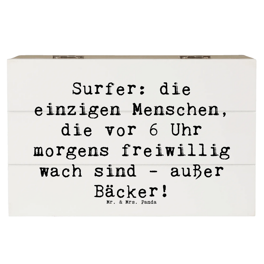 Holzkiste Spruch Surfen Frühaufsteher Schatzkiste, Schatulle, Kiste, Truhe, Dekokiste, XXL, Geschenkbox, Aufbewahrungsbox, Geschenkdose, Erinnerungsbox, Holzkiste, Erinnerungskiste, Geschenk, Sport, Sportart, Hobby, Schenken, Danke, Dankeschön, Auszeichnung, Gewinn, Sportler
