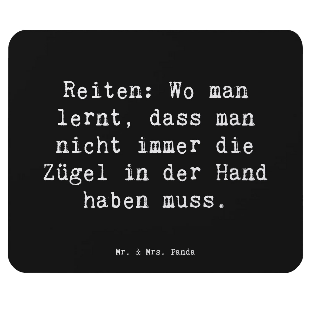 Mouse mat Saying Reiten: Wo man lernt, dass man nicht immer die Zügel in der Hand haben muss. Mauspad Büro, Einzigartiges Mauspad, PC Zubehör, Mausunterlage, Designer Mauspad, Arbeitszimmer, Mauspad, Computer zubehör, Büroausstattung, Mousepad, Geschenk, Sport, Sportart, Hobby, Schenken, Danke, Dankeschön, Auszeichnung, Gewinn, Sportler