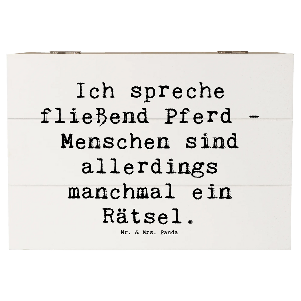 Holzkiste Spruch Reiten und Rätsel Kiste, Holzkiste, Aufbewahrungsbox, Geschenkbox, Truhe, XXL, Erinnerungsbox, Erinnerungskiste, Geschenkdose, Dekokiste, Schatulle, Schatzkiste, Geschenk, Sport, Sportart, Hobby, Schenken, Danke, Dankeschön, Auszeichnung, Gewinn, Sportler