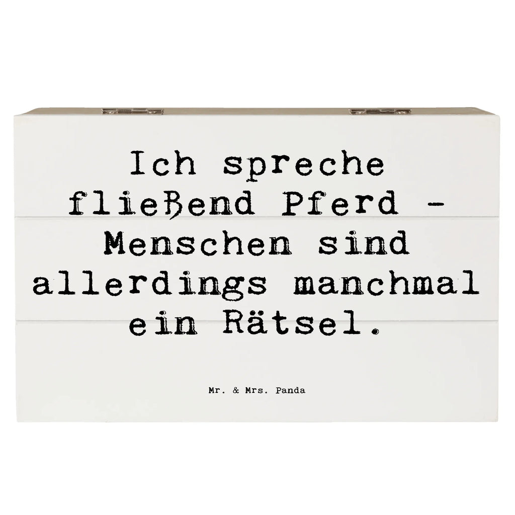 Holzkiste Spruch Reiten und Rätsel Kiste, Holzkiste, Aufbewahrungsbox, Geschenkbox, Truhe, XXL, Erinnerungsbox, Erinnerungskiste, Geschenkdose, Dekokiste, Schatulle, Schatzkiste, Geschenk, Sport, Sportart, Hobby, Schenken, Danke, Dankeschön, Auszeichnung, Gewinn, Sportler