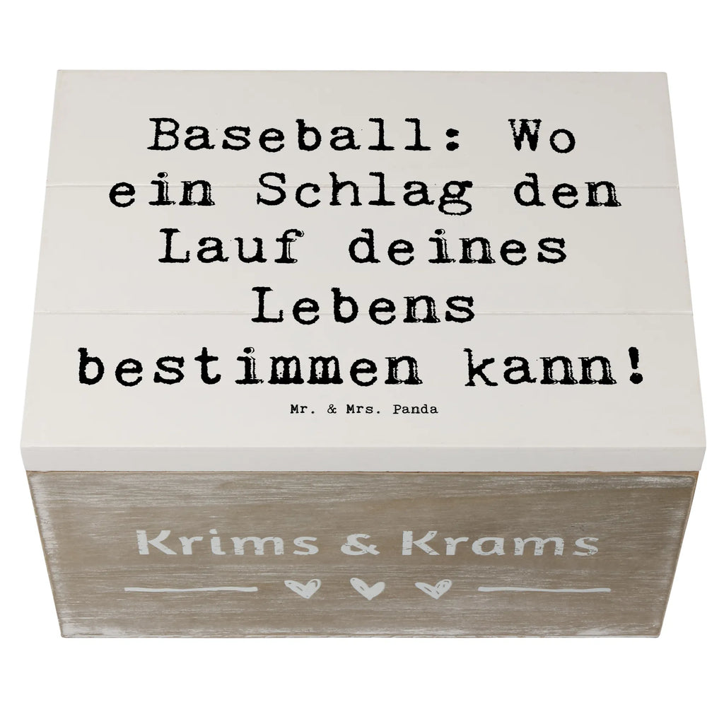 Holzkiste Spruch Baseball Schlag Holzkiste, Aufbewahrungsbox, Kiste, Geschenkdose, Schatzkiste, Erinnerungsbox, XXL, Truhe, Erinnerungskiste, Dekokiste, Schatulle, Geschenkbox, Geschenk, Sport, Sportart, Hobby, Schenken, Danke, Dankeschön, Auszeichnung, Gewinn, Sportler