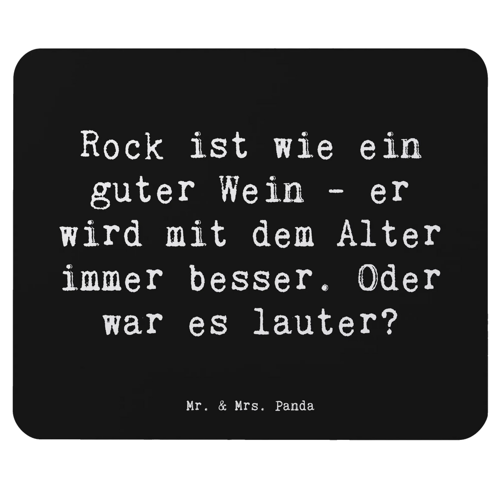 Mouse mat Saying Rock ist wie ein guter Wein - er wird mit dem Alter immer besser. Oder war es lauter? Mousepad, Mausunterlage, PC Zubehör, Designer Mauspad, Mauspad Büro, Mauspad, Computer zubehör, Einzigartiges Mauspad, Büroausstattung, Arbeitszimmer