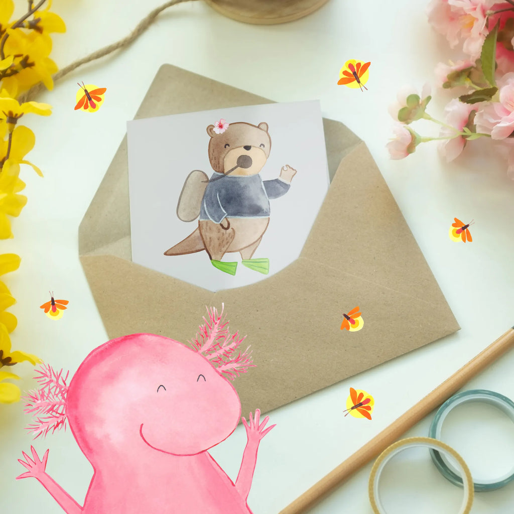 Grußkarte Tauch Trainerin Stärke Einladungskarte, Klappkarte, Glückwunschkarte, Geburtstagskarte, Hochzeitskarte, Ansichtskarten, Karte, Grußkarte, Geschenk, Sport, Sportart, Hobby, Schenken, Danke, Dankeschön, Auszeichnung, Gewinn, Sportler