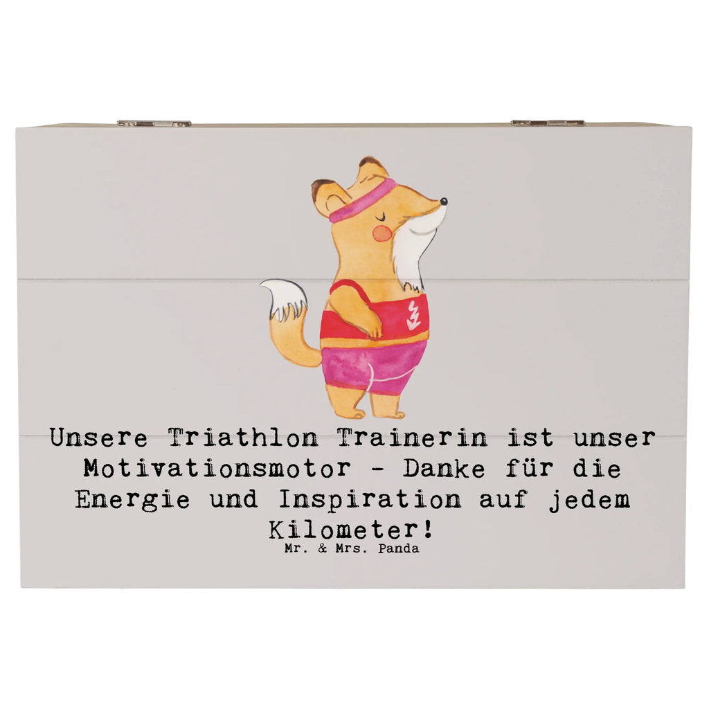 Holzkiste Triathlon Trainerin XXL, Schatzkiste, Schatulle, Truhe, Geschenkdose, Kiste, Dekokiste, Erinnerungsbox, Holzkiste, Aufbewahrungsbox, Erinnerungskiste, Geschenkbox, Geschenk, Sport, Sportart, Hobby, Schenken, Danke, Dankeschön, Auszeichnung, Gewinn, Sportler