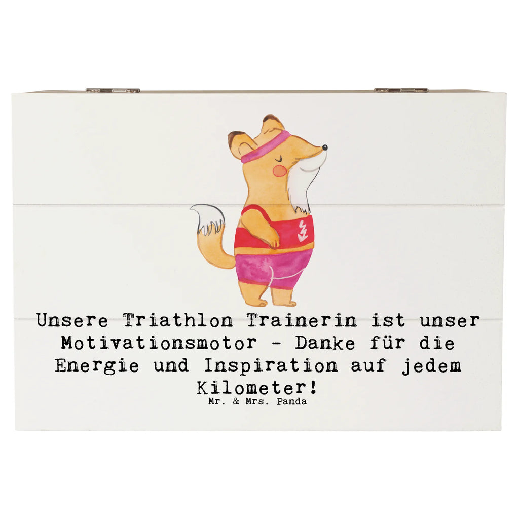Holzkiste Triathlon Trainerin XXL, Schatzkiste, Schatulle, Truhe, Geschenkdose, Kiste, Dekokiste, Erinnerungsbox, Holzkiste, Aufbewahrungsbox, Erinnerungskiste, Geschenkbox, Geschenk, Sport, Sportart, Hobby, Schenken, Danke, Dankeschön, Auszeichnung, Gewinn, Sportler