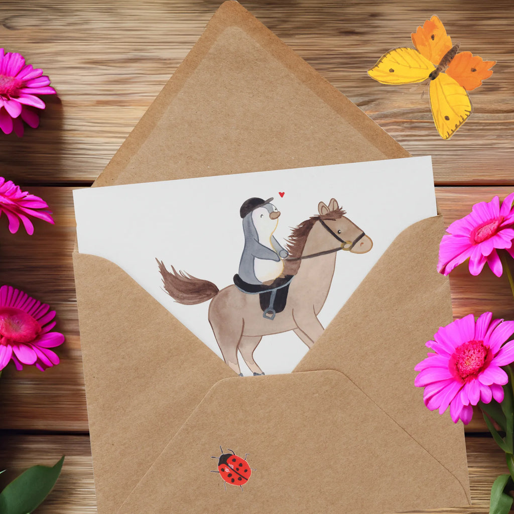 Deluxe Card Mit Geduld und Einfühlungsvermögen bringst du Ross und Reiter in Einklang. Du bist die beste Reitsporttrainerin! Hochwertige Klappkarte, Grußkarte, Hochwertige Grußkarte, Geburtstagskarte, Karte, Glückwunschkarte, Hochzeitskarte, Klappkarte, Einladungskarte, Geschenk, Sport, Sportart, Hobby, Schenken, Danke, Dankeschön, Auszeichnung, Gewinn, Sportler