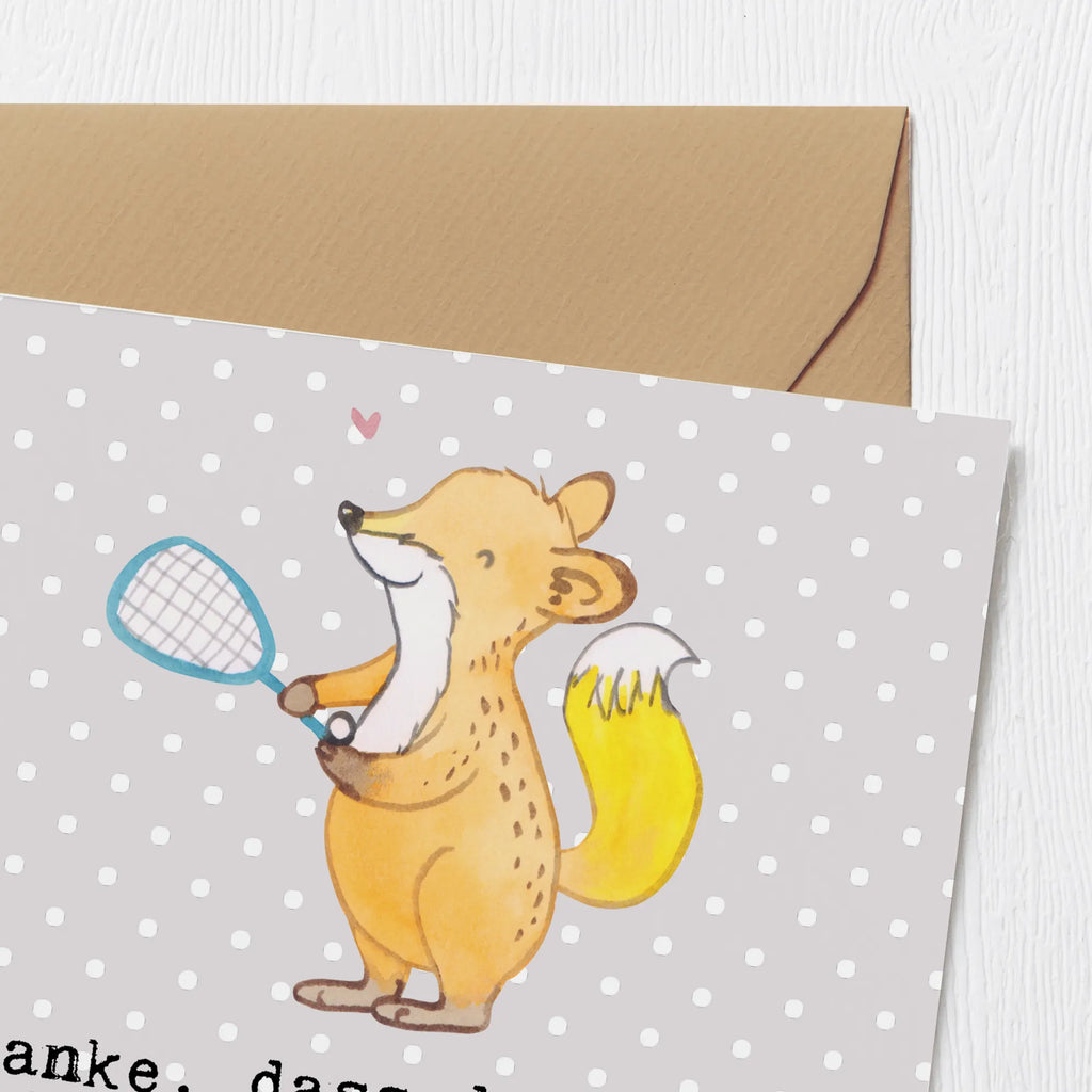 Deluxe Karte Squash Trainerin Danke Hochzeitskarte, Geburtstagskarte, Hochwertige Grußkarte, Glückwunschkarte, Einladungskarte, Karte, Hochwertige Klappkarte, Klappkarte, Grußkarte, Geschenk, Sport, Sportart, Hobby, Schenken, Danke, Dankeschön, Auszeichnung, Gewinn, Sportler