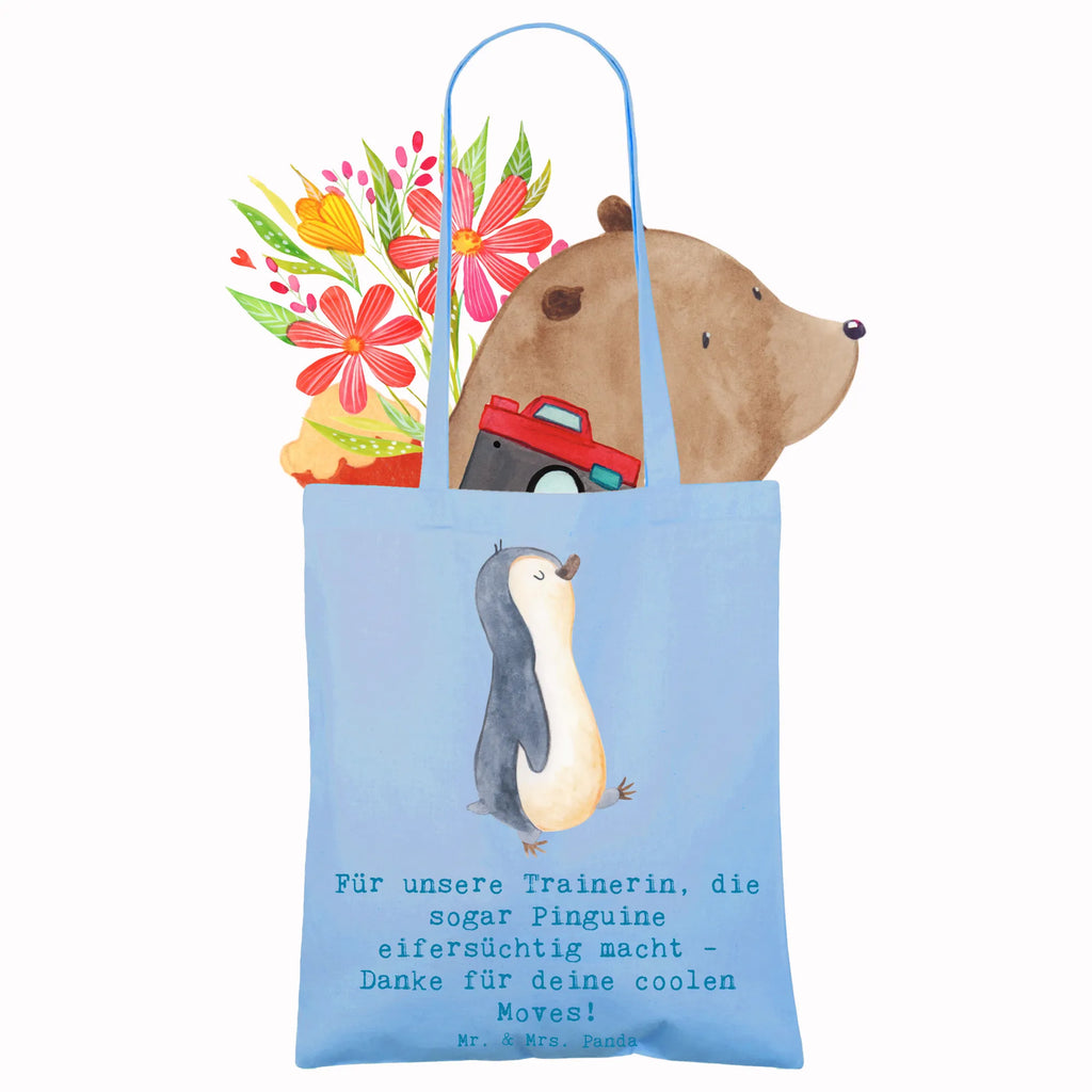 Tragetasche Eiskunstlauf Trainerin Einkaufstasche, Strandtasche, Badetasche, Stoffbeutel, Jutebeutel, Stofftasche, Shopper, Tragetasche, Einkaufstüte, Umhängetasche, Jutetasche, Beuteltasche, Laptoptasche, Tasche, Schultertasche, Beutel, Geschenk, Sport, Sportart, Hobby, Schenken, Danke, Dankeschön, Auszeichnung, Gewinn, Sportler