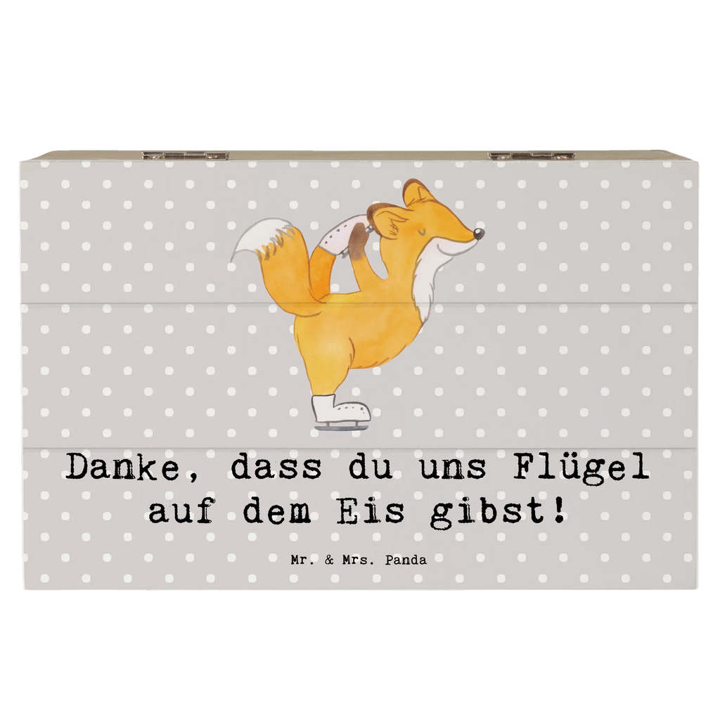 Holzkiste Eiskunstlauf Trainerin Danke Kiste, Schatulle, Truhe, Holzkiste, Erinnerungskiste, Dekokiste, Aufbewahrungsbox, XXL, Geschenkbox, Schatzkiste, Erinnerungsbox, Geschenkdose, Geschenk, Sport, Sportart, Hobby, Schenken, Danke, Dankeschön, Auszeichnung, Gewinn, Sportler