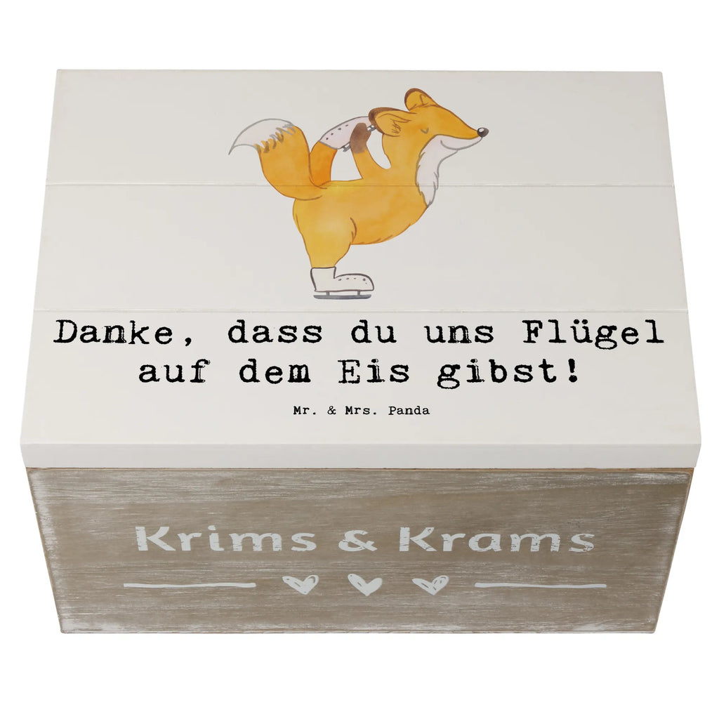 Holzkiste Eiskunstlauf Trainerin Danke Kiste, Schatulle, Truhe, Holzkiste, Erinnerungskiste, Dekokiste, Aufbewahrungsbox, XXL, Geschenkbox, Schatzkiste, Erinnerungsbox, Geschenkdose, Geschenk, Sport, Sportart, Hobby, Schenken, Danke, Dankeschön, Auszeichnung, Gewinn, Sportler