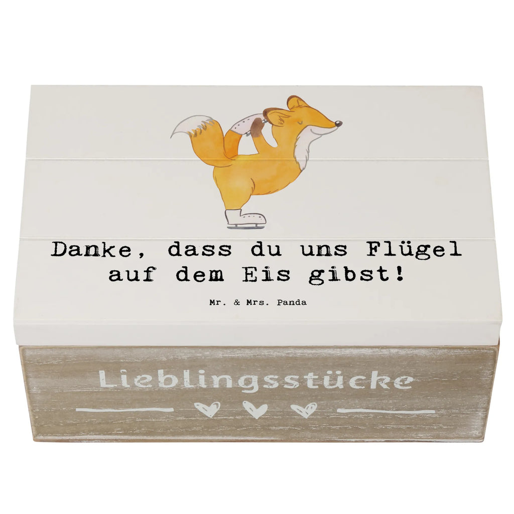Holzkiste Eiskunstlauf Trainerin Danke Kiste, Schatulle, Truhe, Holzkiste, Erinnerungskiste, Dekokiste, Aufbewahrungsbox, XXL, Geschenkbox, Schatzkiste, Erinnerungsbox, Geschenkdose, Geschenk, Sport, Sportart, Hobby, Schenken, Danke, Dankeschön, Auszeichnung, Gewinn, Sportler