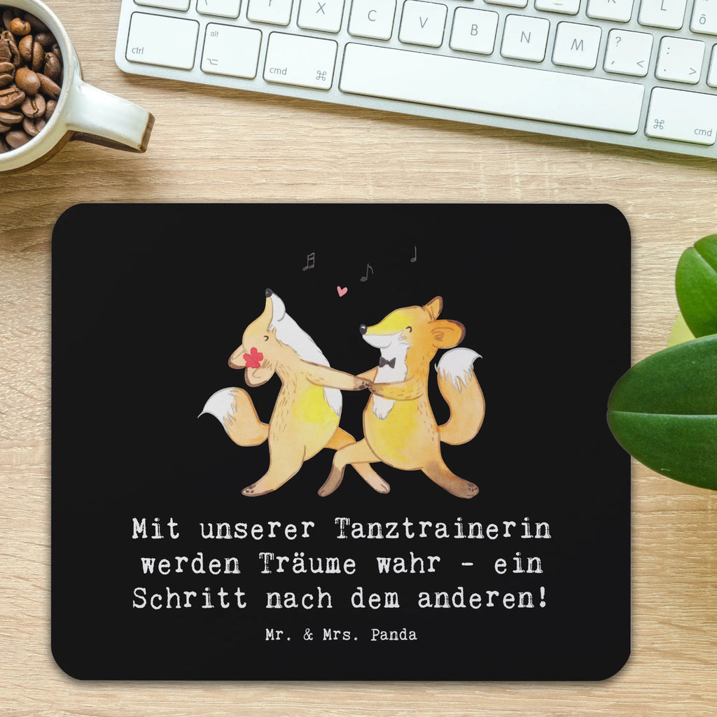 Mouse mat Mit unserer Tanztrainerin werden Träume wahr - ein Schritt nach dem anderen! Mauspad, Büroausstattung, Designer Mauspad, Mousepad, Einzigartiges Mauspad, Arbeitszimmer, Mauspad Büro, Mausunterlage, Computer zubehör, PC Zubehör, Geschenk, Sport, Sportart, Hobby, Schenken, Danke, Dankeschön, Auszeichnung, Gewinn, Sportler