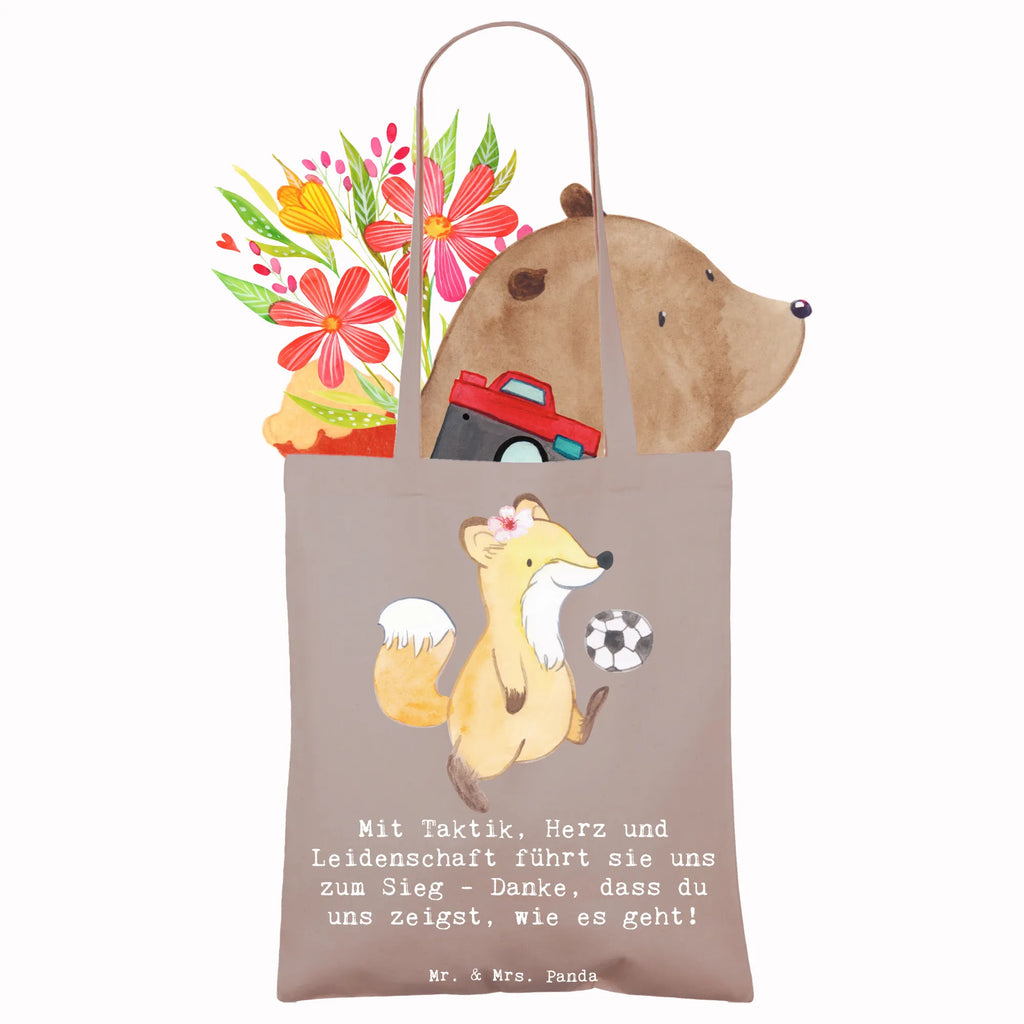 Tragetasche Fußball Trainerin Jutetasche, Tragetasche, Laptoptasche, Schultertasche, Strandtasche, Shopper, Beuteltasche, Stoffbeutel, Tasche, Badetasche, Umhängetasche, Stofftasche, Beutel, Einkaufstasche, Einkaufstüte, Jutebeutel, Geschenk, Sport, Sportart, Hobby, Schenken, Danke, Dankeschön, Auszeichnung, Gewinn, Sportler