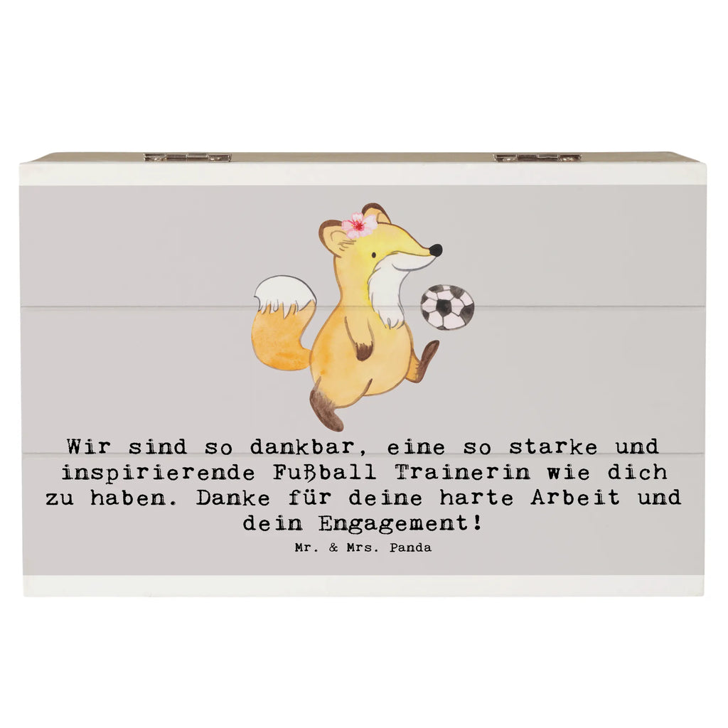 Holzkiste Fußball Trainerin Dankbarkeit Dekokiste, Schatulle, Geschenkbox, Kiste, Geschenkdose, Aufbewahrungsbox, Erinnerungskiste, XXL, Schatzkiste, Erinnerungsbox, Truhe, Holzkiste, Geschenk, Sport, Sportart, Hobby, Schenken, Danke, Dankeschön, Auszeichnung, Gewinn, Sportler