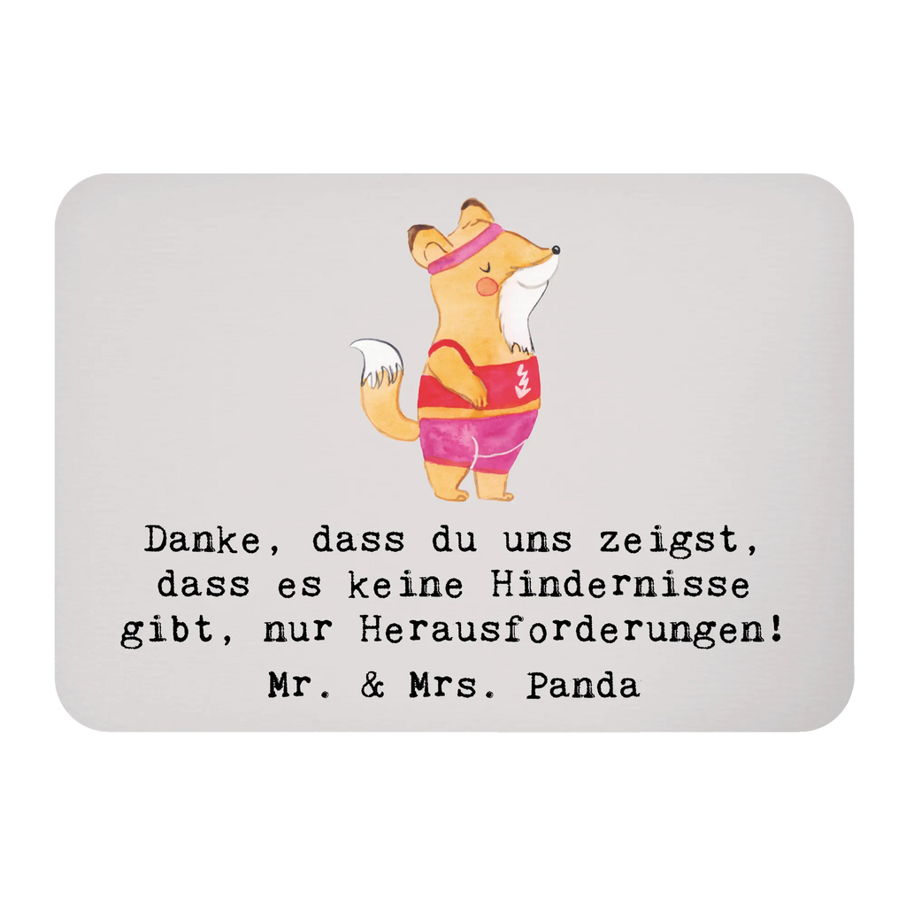 Magnet Danke, dass du uns zeigst, dass es keine Hindernisse gibt, nur Herausforderungen! Kühlschrankmagnet, Dekomagnet, Souvenir Magnet, Kühlschrank Dekoration, Pinnwandmagnet, Motivmagnete, Whiteboard Magnet, Notiz Magnet, Geschenk, Sport, Sportart, Hobby, Schenken, Danke, Dankeschön, Auszeichnung, Gewinn, Sportler