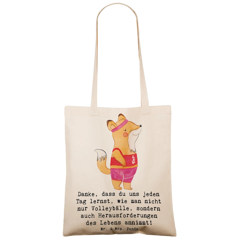 Tote bag Danke, dass du uns jeden Tag lernst, wie man nicht nur Volleybälle, sondern auch Herausforderungen des Lebens annimmt! Tragetasche, Beutel, Stofftasche, Badetasche, Shopper, Einkaufstasche, Laptoptasche, Stoffbeutel, Schultertasche, Einkaufstüte, Jutebeutel, Beuteltasche, Strandtasche, Tasche, Umhängetasche, Jutetasche, Geschenk, Sport, Sportart, Hobby, Schenken, Danke, Dankeschön, Auszeichnung, Gewinn, Sportler