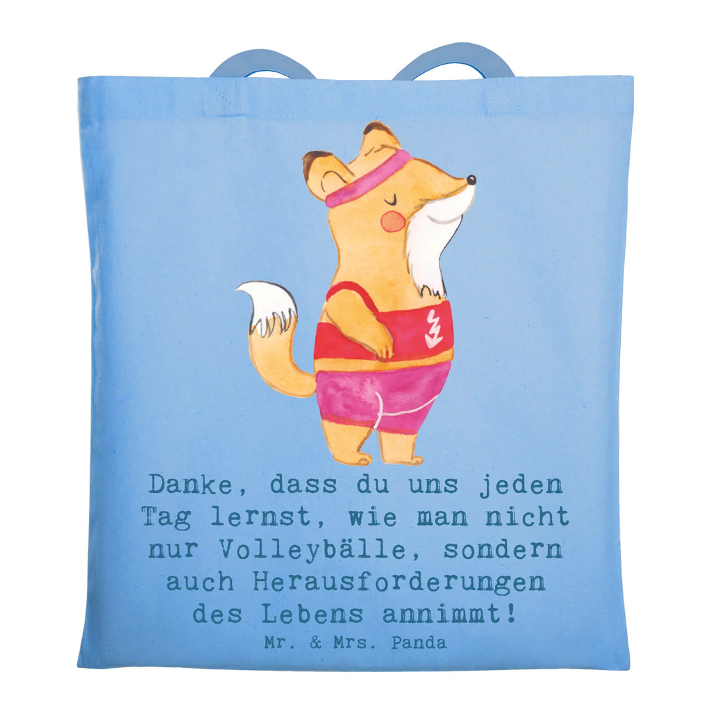 Tote bag Danke, dass du uns jeden Tag lernst, wie man nicht nur Volleybälle, sondern auch Herausforderungen des Lebens annimmt! Tragetasche, Beutel, Stofftasche, Badetasche, Shopper, Einkaufstasche, Laptoptasche, Stoffbeutel, Schultertasche, Einkaufstüte, Jutebeutel, Beuteltasche, Strandtasche, Tasche, Umhängetasche, Jutetasche, Geschenk, Sport, Sportart, Hobby, Schenken, Danke, Dankeschön, Auszeichnung, Gewinn, Sportler