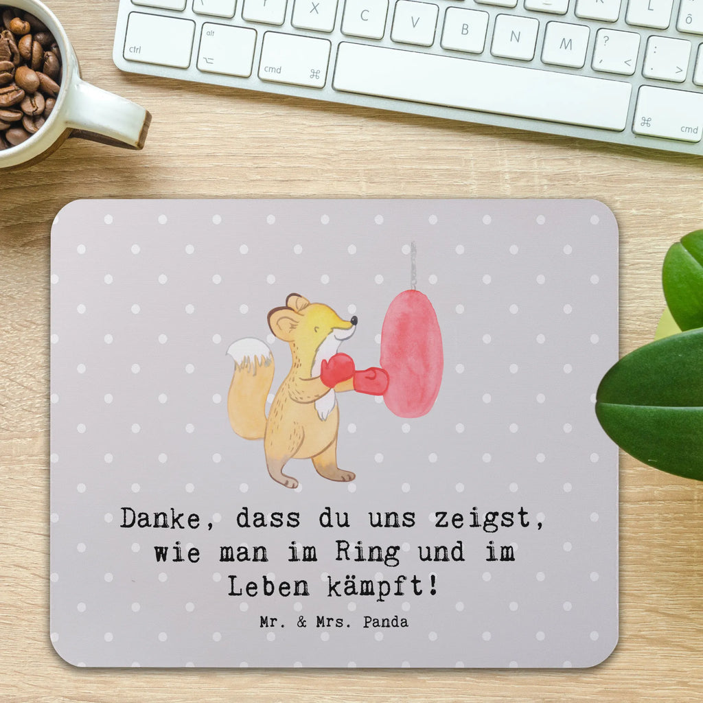 Mouse mat Danke, dass du uns zeigst, wie man im Ring und im Leben kämpft! Mousepad, Computer zubehör, Mauspad Büro, Mausunterlage, PC Zubehör, Büroausstattung, Einzigartiges Mauspad, Arbeitszimmer, Designer Mauspad, Mauspad, Geschenk, Sport, Sportart, Hobby, Schenken, Danke, Dankeschön, Auszeichnung, Gewinn, Sportler