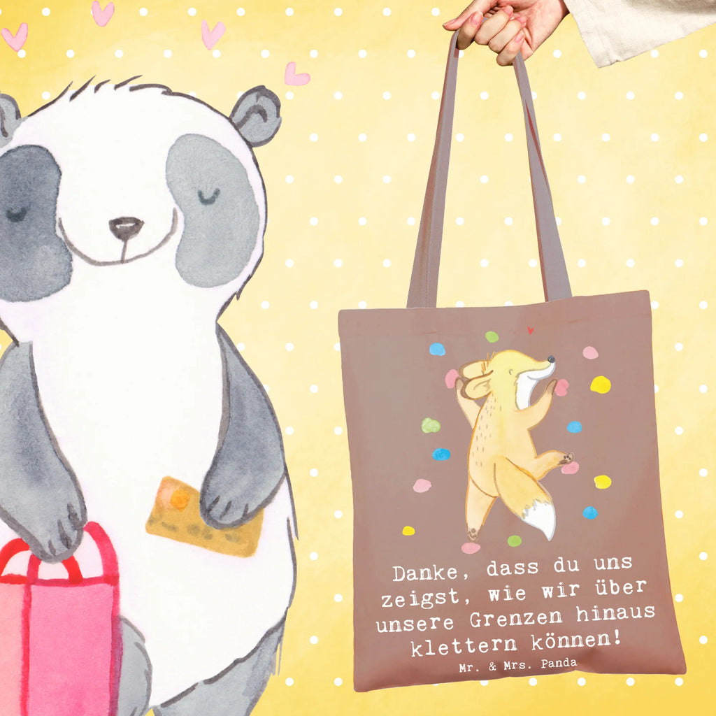 Tragetasche Klettern Trainerin Dankeschön Beutel, Strandtasche, Tasche, Einkaufstasche, Beuteltasche, Laptoptasche, Jutebeutel, Jutetasche, Shopper, Stofftasche, Tragetasche, Stoffbeutel, Badetasche, Umhängetasche, Einkaufstüte, Schultertasche, Geschenk, Sport, Sportart, Hobby, Schenken, Danke, Dankeschön, Auszeichnung, Gewinn, Sportler