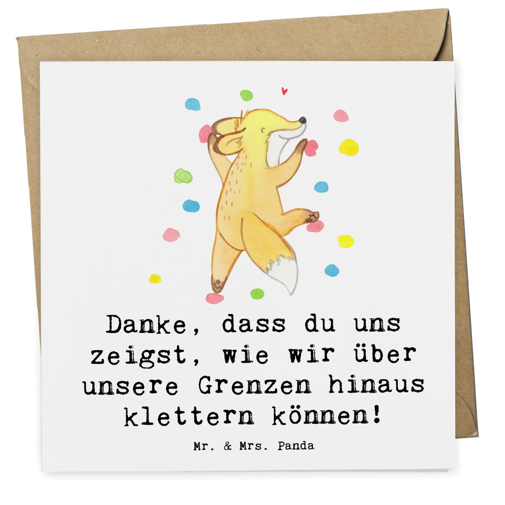 Deluxe Card Danke, dass du uns zeigst, wie wir über unsere Grenzen hinaus klettern können! Karte, Grußkarte, Hochwertige Grußkarte, Einladungskarte, Hochzeitskarte, Hochwertige Klappkarte, Glückwunschkarte, Geburtstagskarte, Klappkarte, Geschenk, Sport, Sportart, Hobby, Schenken, Danke, Dankeschön, Auszeichnung, Gewinn, Sportler