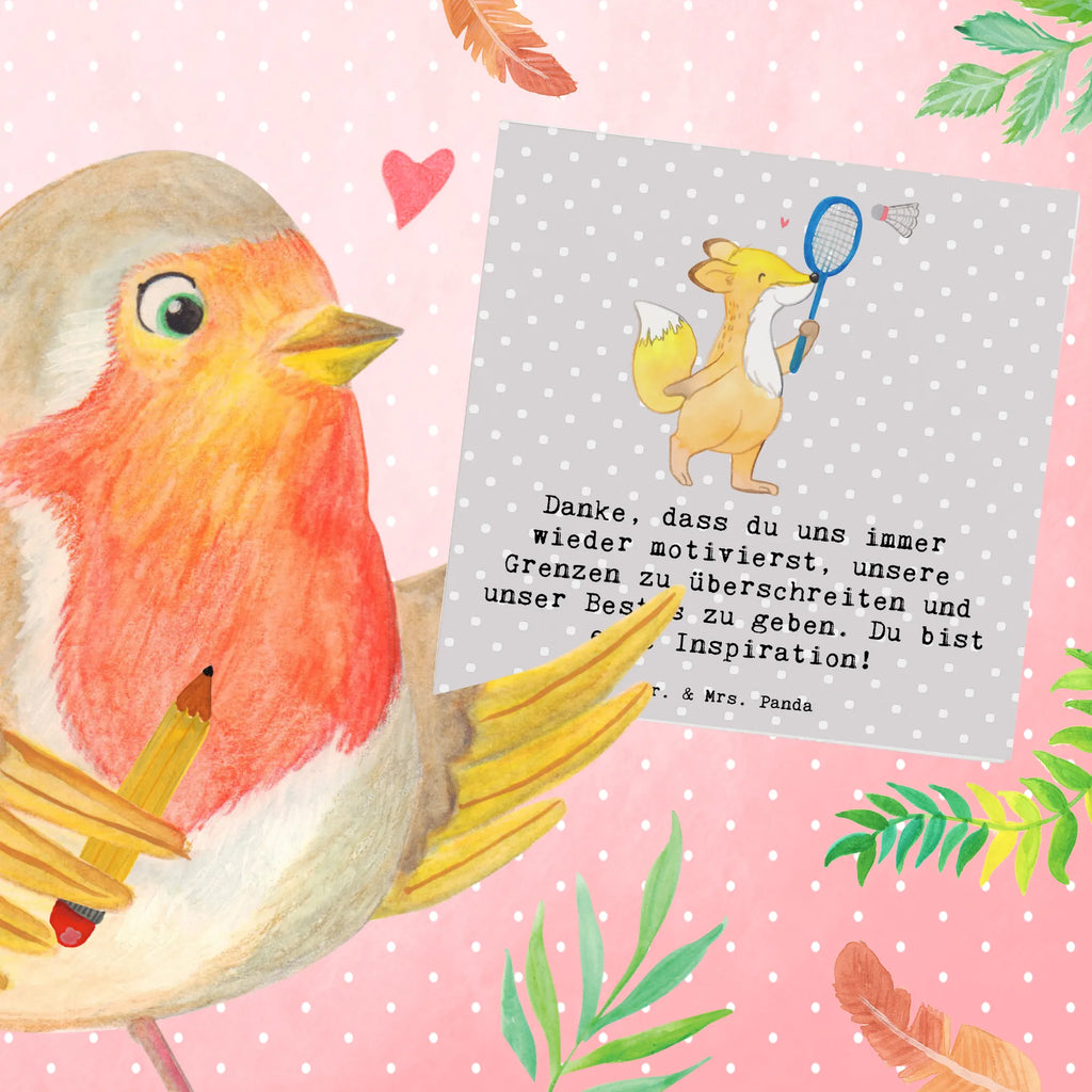 Deluxe Card Danke, dass du uns immer wieder motivierst, unsere Grenzen zu überschreiten und unser Bestes zu geben. Du bist eine Inspiration! Hochwertige Grußkarte, Einladungskarte, Klappkarte, Karte, Hochwertige Klappkarte, Geburtstagskarte, Grußkarte, Hochzeitskarte, Glückwunschkarte, Geschenk, Sport, Sportart, Hobby, Schenken, Danke, Dankeschön, Auszeichnung, Gewinn, Sportler