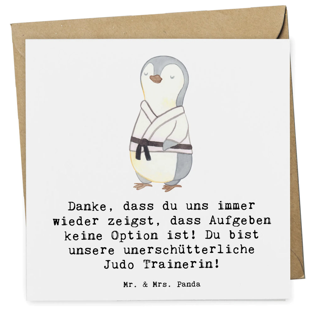 Deluxe Card Danke, dass du uns immer wieder zeigst, dass Aufgeben keine Option ist! Du bist unsere unerschütterliche Judo Trainerin! Klappkarte, Karte, Glückwunschkarte, Hochwertige Klappkarte, Hochzeitskarte, Grußkarte, Geburtstagskarte, Einladungskarte, Hochwertige Grußkarte, Geschenk, Sport, Sportart, Hobby, Schenken, Danke, Dankeschön, Auszeichnung, Gewinn, Sportler
