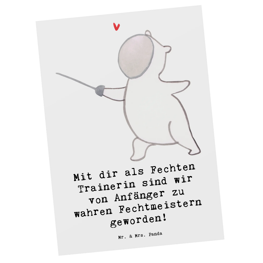 Postkarte Fechten Trainerin Meister Einladungskarte, Dankeskarte, Einladungskarten Geburtstag, Karte, Ansichtskarten, Postkarte, Grußkarte, Einladung, Einladung Geburtstag, Geschenkkarte, Geburtstagskarte, Ansichtskarte, Geschenk, Sport, Sportart, Hobby, Schenken, Danke, Dankeschön, Auszeichnung, Gewinn, Sportler