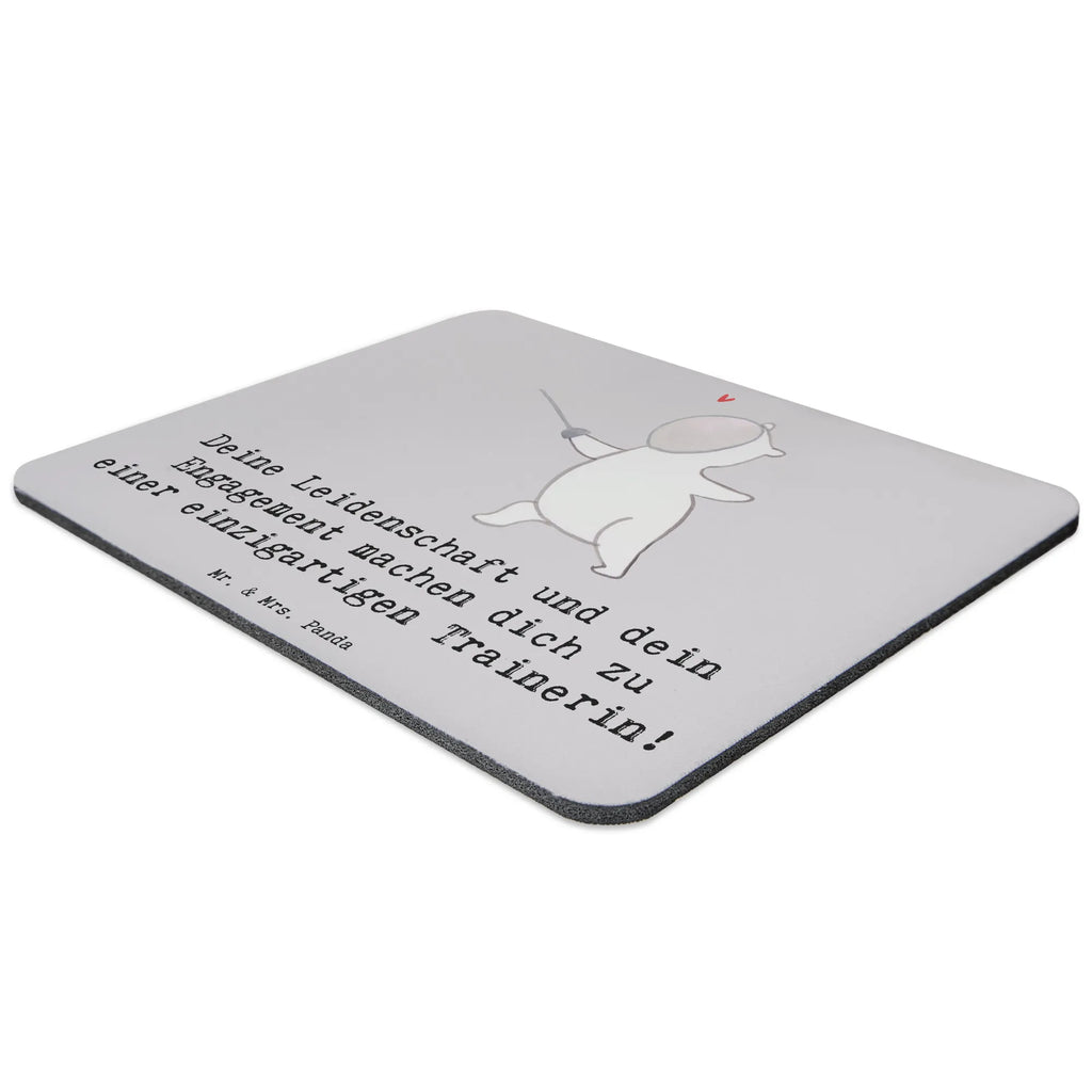 Mouse mat Deine Leidenschaft und dein Engagement machen dich zu einer einzigartigen Trainerin! Büroausstattung, Mausunterlage, Einzigartiges Mauspad, Designer Mauspad, Arbeitszimmer, PC Zubehör, Mousepad, Mauspad, Mauspad Büro, Computer zubehör, Geschenk, Sport, Sportart, Hobby, Schenken, Danke, Dankeschön, Auszeichnung, Gewinn, Sportler