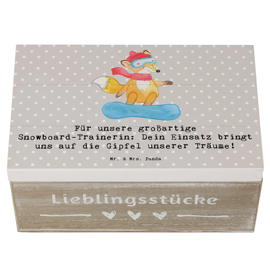 Holzkiste Snowboarden Trainerin Truhe, Erinnerungskiste, XXL, Dekokiste, Kiste, Schatulle, Holzkiste, Erinnerungsbox, Geschenkbox, Schatzkiste, Geschenkdose, Aufbewahrungsbox, Geschenk, Sport, Sportart, Hobby, Schenken, Danke, Dankeschön, Auszeichnung, Gewinn, Sportler