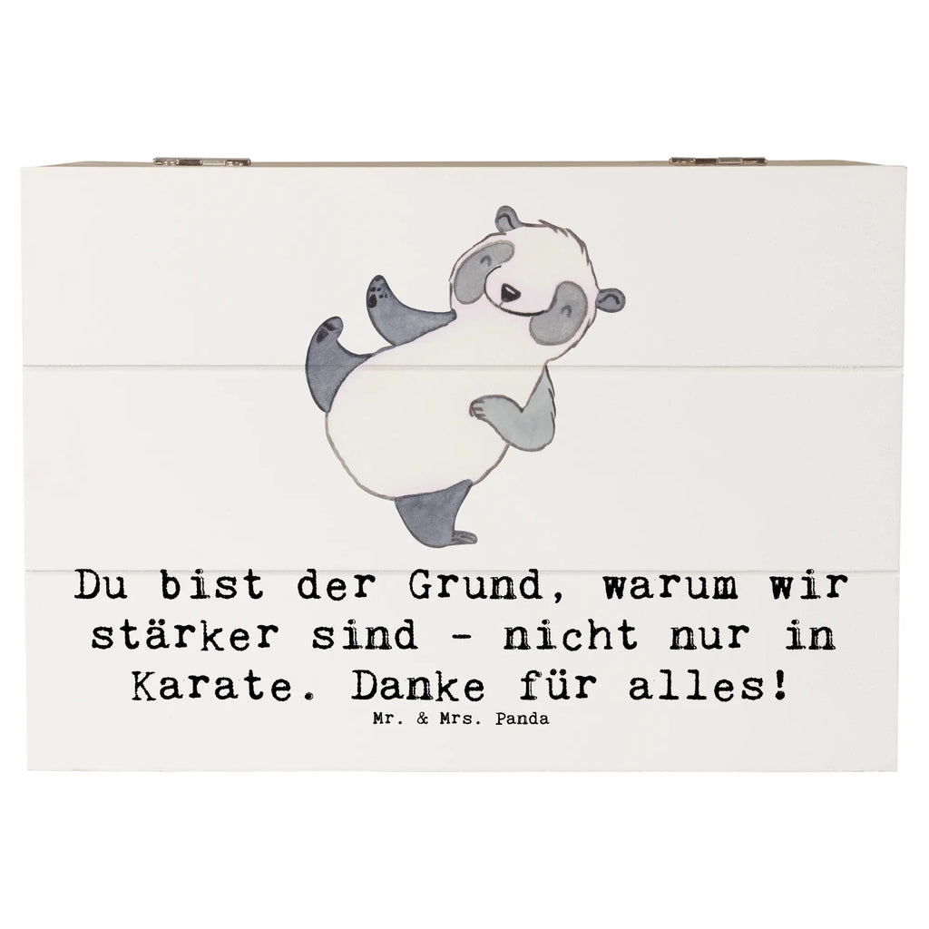 Wooden chest Du bist der Grund, warum wir stärker sind - nicht nur in Karate. Danke für alles! XXL, Geschenkdose, Erinnerungskiste, Holzkiste, Dekokiste, Erinnerungsbox, Schatzkiste, Schatulle, Kiste, Geschenkbox, Truhe, Aufbewahrungsbox, Geschenk, Sport, Sportart, Hobby, Schenken, Danke, Dankeschön, Auszeichnung, Gewinn, Sportler