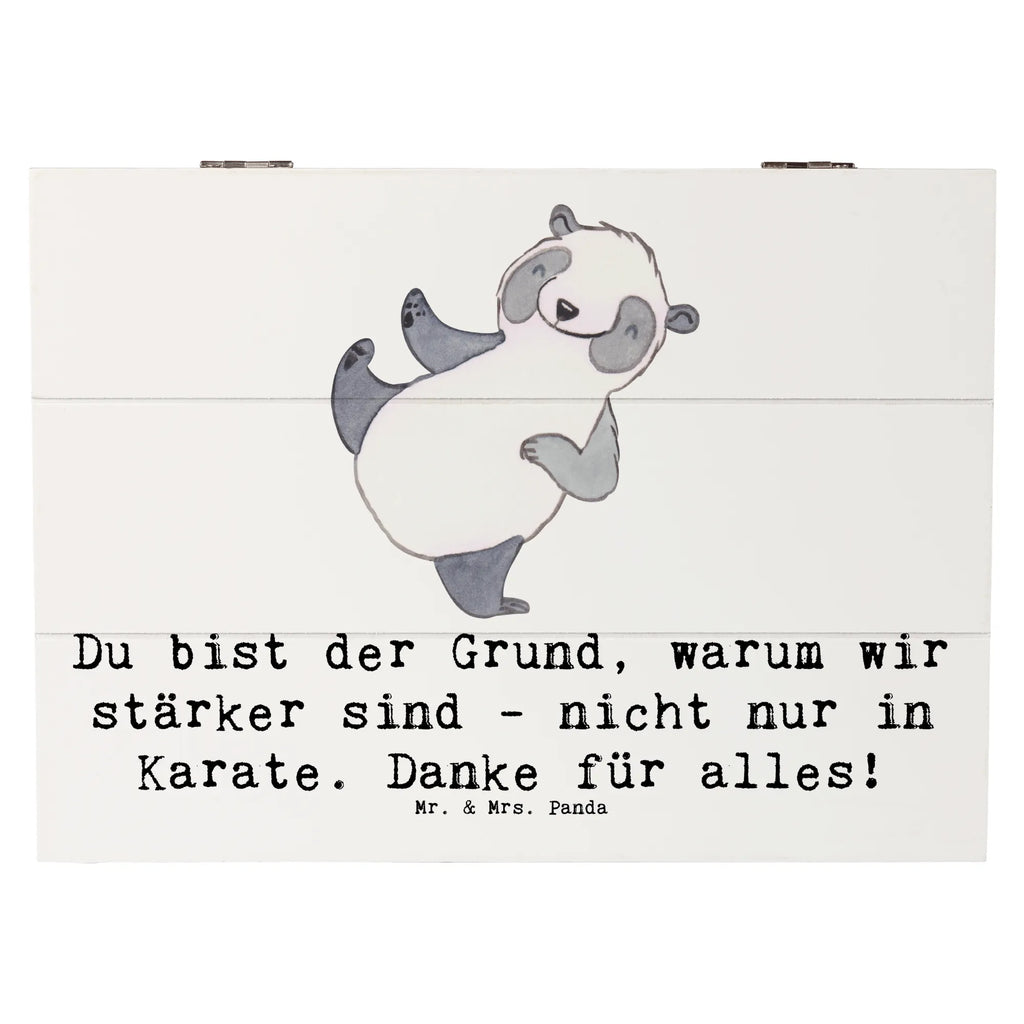 Wooden chest Du bist der Grund, warum wir stärker sind - nicht nur in Karate. Danke für alles! XXL, Geschenkdose, Erinnerungskiste, Holzkiste, Dekokiste, Erinnerungsbox, Schatzkiste, Schatulle, Kiste, Geschenkbox, Truhe, Aufbewahrungsbox, Geschenk, Sport, Sportart, Hobby, Schenken, Danke, Dankeschön, Auszeichnung, Gewinn, Sportler
