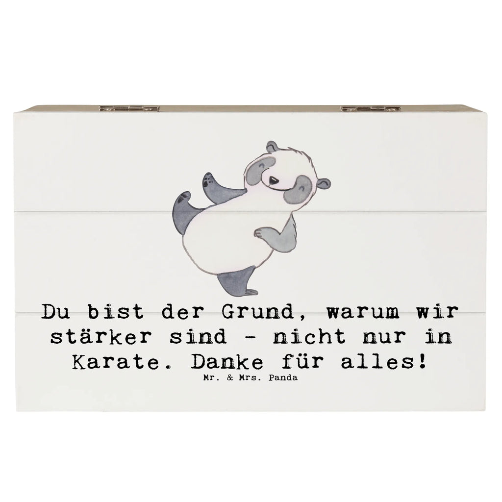 Wooden chest Du bist der Grund, warum wir stärker sind - nicht nur in Karate. Danke für alles! XXL, Geschenkdose, Erinnerungskiste, Holzkiste, Dekokiste, Erinnerungsbox, Schatzkiste, Schatulle, Kiste, Geschenkbox, Truhe, Aufbewahrungsbox, Geschenk, Sport, Sportart, Hobby, Schenken, Danke, Dankeschön, Auszeichnung, Gewinn, Sportler