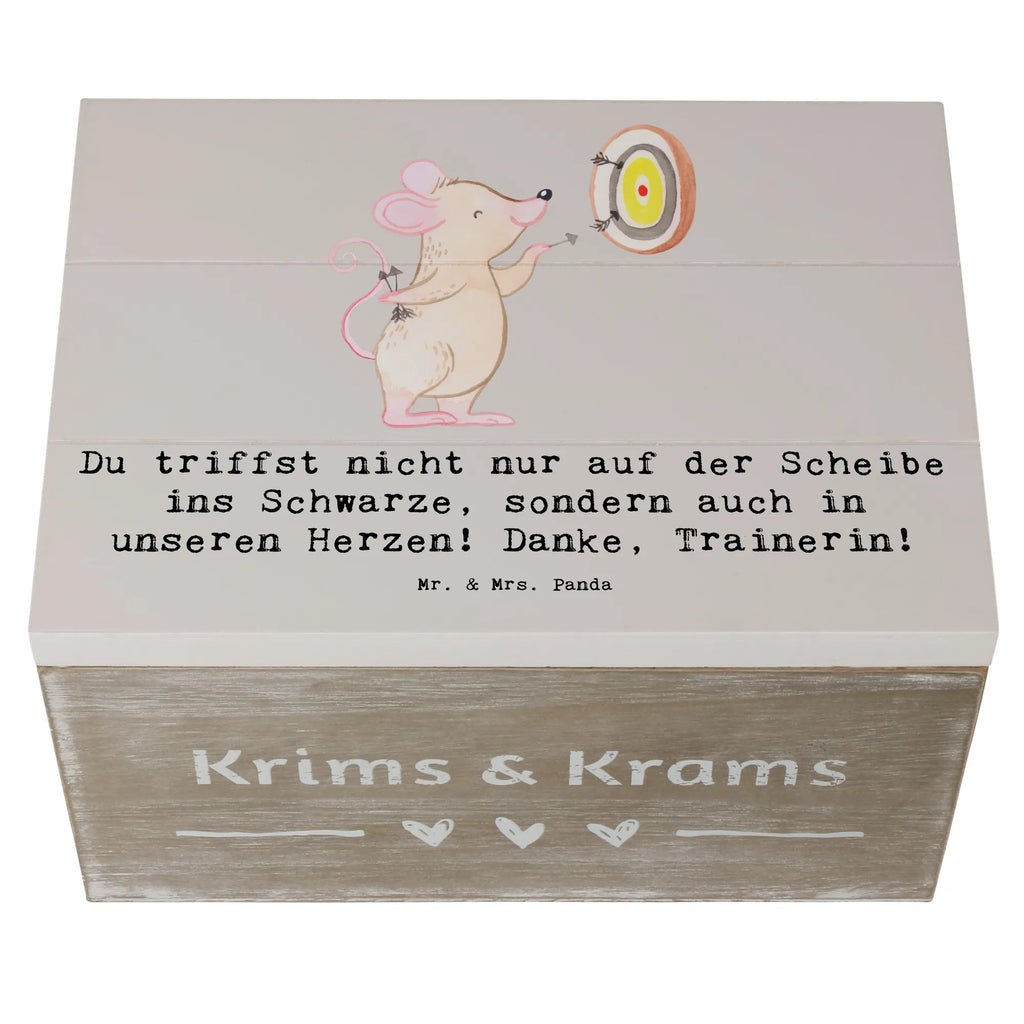Wooden chest Du triffst nicht nur auf der Scheibe ins Schwarze, sondern auch in unseren Herzen! Danke, Trainerin! Aufbewahrungsbox, Kiste, Geschenkdose, Geschenkbox, Schatulle, Holzkiste, Schatzkiste, Truhe, Erinnerungskiste, Dekokiste, XXL, Erinnerungsbox, Geschenk, Sport, Sportart, Hobby, Schenken, Danke, Dankeschön, Auszeichnung, Gewinn, Sportler