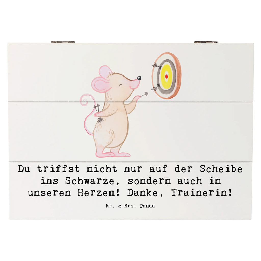 Wooden chest Du triffst nicht nur auf der Scheibe ins Schwarze, sondern auch in unseren Herzen! Danke, Trainerin! Aufbewahrungsbox, Kiste, Geschenkdose, Geschenkbox, Schatulle, Holzkiste, Schatzkiste, Truhe, Erinnerungskiste, Dekokiste, XXL, Erinnerungsbox, Geschenk, Sport, Sportart, Hobby, Schenken, Danke, Dankeschön, Auszeichnung, Gewinn, Sportler