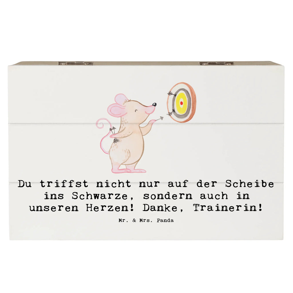 Wooden chest Du triffst nicht nur auf der Scheibe ins Schwarze, sondern auch in unseren Herzen! Danke, Trainerin! Aufbewahrungsbox, Kiste, Geschenkdose, Geschenkbox, Schatulle, Holzkiste, Schatzkiste, Truhe, Erinnerungskiste, Dekokiste, XXL, Erinnerungsbox, Geschenk, Sport, Sportart, Hobby, Schenken, Danke, Dankeschön, Auszeichnung, Gewinn, Sportler