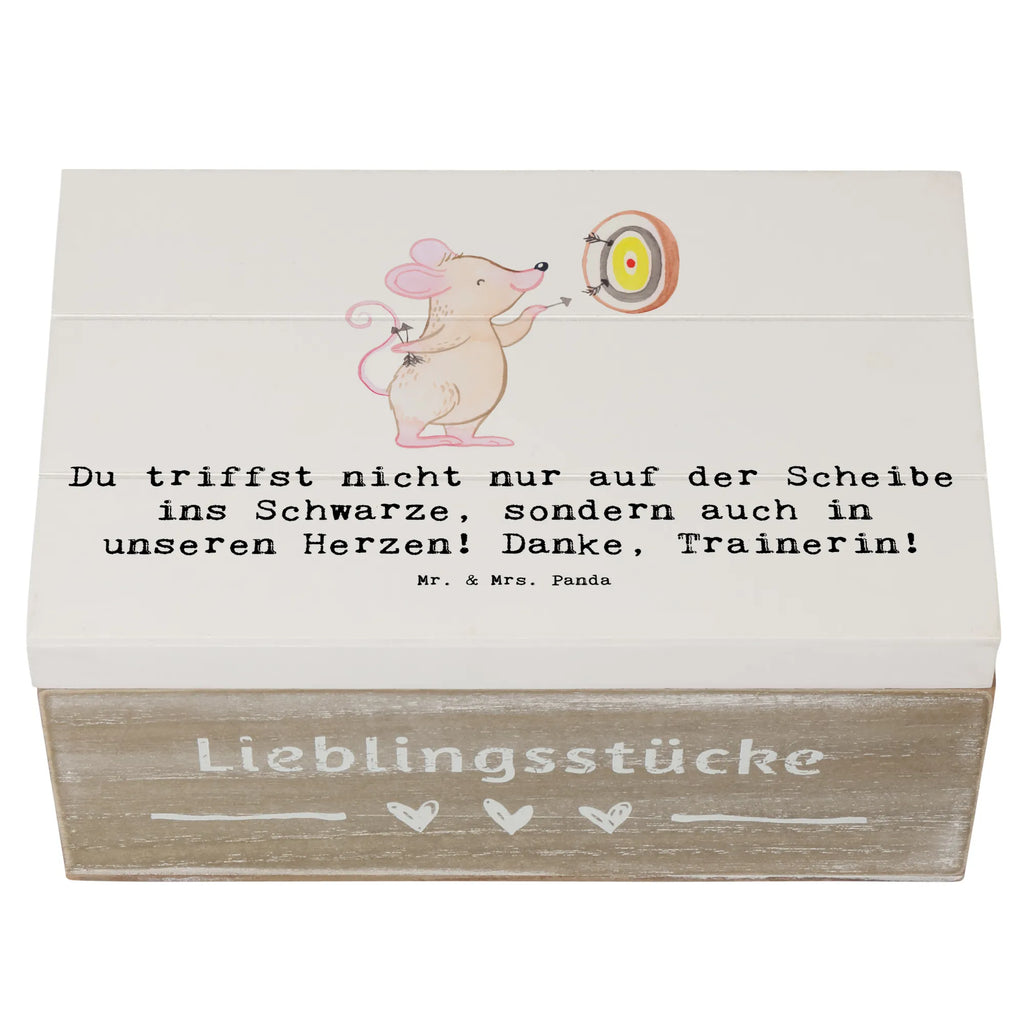 Wooden chest Du triffst nicht nur auf der Scheibe ins Schwarze, sondern auch in unseren Herzen! Danke, Trainerin! Aufbewahrungsbox, Kiste, Geschenkdose, Geschenkbox, Schatulle, Holzkiste, Schatzkiste, Truhe, Erinnerungskiste, Dekokiste, XXL, Erinnerungsbox, Geschenk, Sport, Sportart, Hobby, Schenken, Danke, Dankeschön, Auszeichnung, Gewinn, Sportler