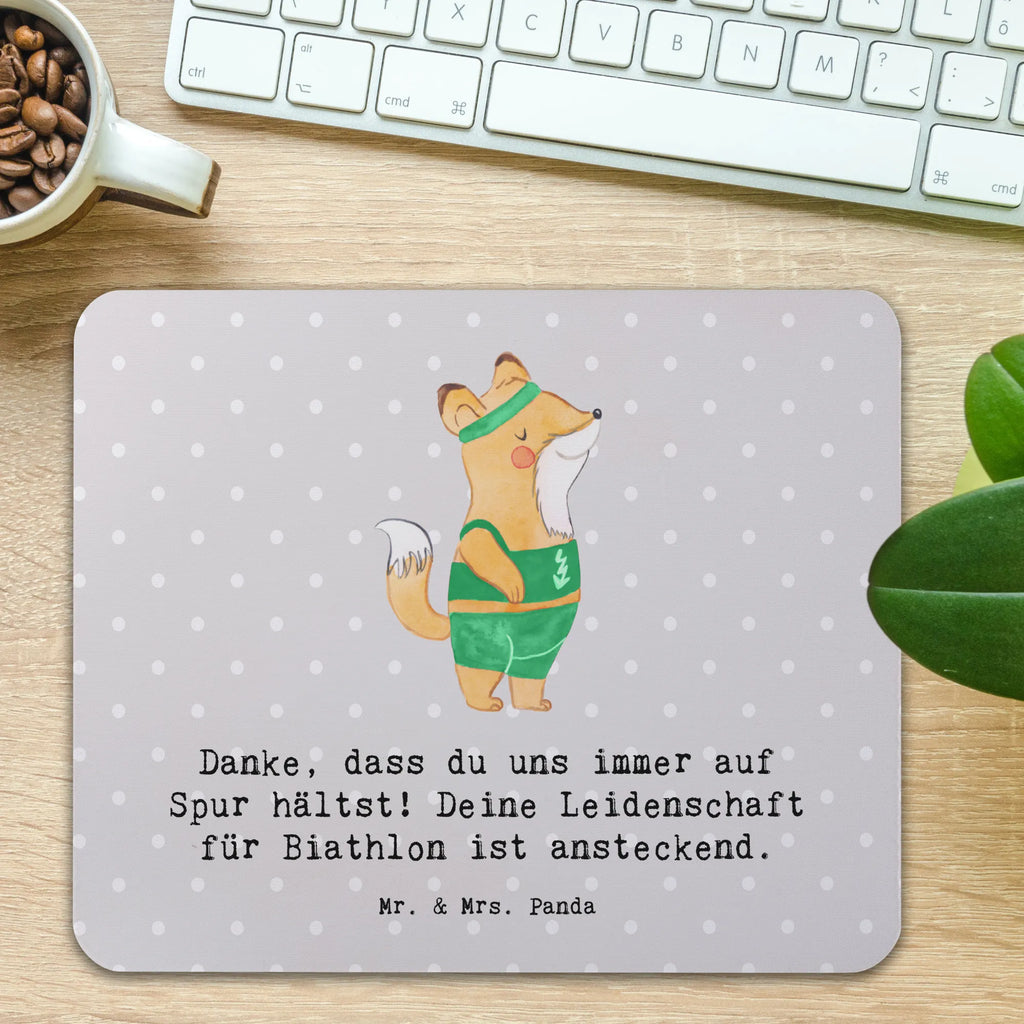 Mouse mat Danke, dass du uns immer auf Spur hältst! Deine Leidenschaft für Biathlon ist ansteckend. Mauspad, Arbeitszimmer, Mausunterlage, PC Zubehör, Mousepad, Büroausstattung, Mauspad Büro, Einzigartiges Mauspad, Computer zubehör, Designer Mauspad, Geschenk, Sport, Sportart, Hobby, Schenken, Danke, Dankeschön, Auszeichnung, Gewinn, Sportler