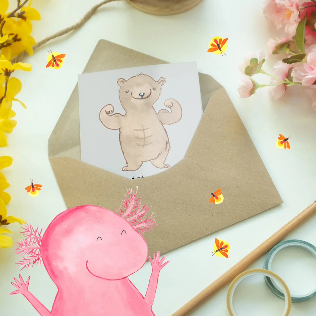 Greetings card Stärke ist weiblich! Dank dir wissen wir das jetzt. Danke für deine Power und Inspiration! Hochzeitskarte, Ansichtskarten, Grußkarte, Geburtstagskarte, Klappkarte, Einladungskarte, Glückwunschkarte, Karte, Geschenk, Sport, Sportart, Hobby, Schenken, Danke, Dankeschön, Auszeichnung, Gewinn, Sportler