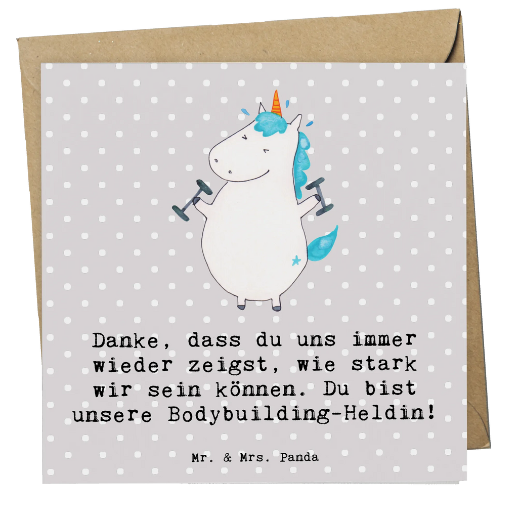 Deluxe Card Danke, dass du uns immer wieder zeigst, wie stark wir sein können. Du bist unsere Bodybuilding-Heldin! Geburtstagskarte, Hochwertige Grußkarte, Glückwunschkarte, Klappkarte, Hochzeitskarte, Karte, Hochwertige Klappkarte, Einladungskarte, Grußkarte, Geschenk, Sport, Sportart, Hobby, Schenken, Danke, Dankeschön, Auszeichnung, Gewinn, Sportler